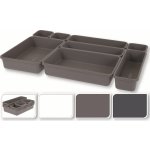 Storagesolutions Organizéry do zásuvek, 8 kusů v sadě, hnědá barva – Sleviste.cz