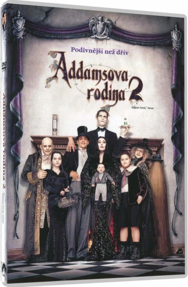 Addamsova rodina 2 DVD | Srovnanicen.cz