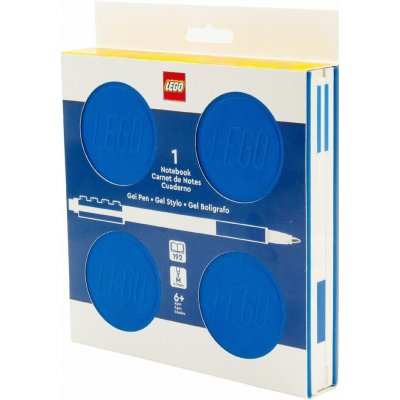 LEGO Stationery s gelovým perem jako klipem a náhradní náplní modrý – Sleviste.cz