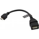 Esperanza EB180 - 5901299920237 Micro USB 2.0 A-B M/F OTG, 10cm