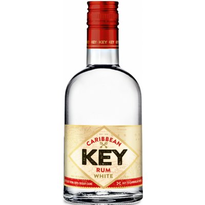 Key Rum White 37,5% 0,5 l (holá láhev) – Zboží Mobilmania