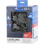 Mezerník Strend Pro LS230T, nivelační, pod obklad, 1.5 mm, bal. 300 ks, plast šedý ST2161606 – Zboží Mobilmania
