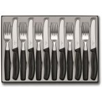 Victorinox Sada příborů Swiss Classic černá 12 ks – Zbozi.Blesk.cz