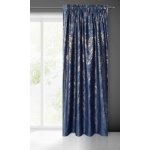 ZÁVĚS KORNELIA NA PÁSCE 140X270 CM MODRÁ NAVY – Hledejceny.cz