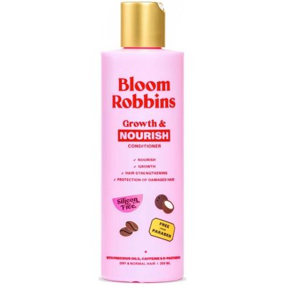 Bloom Robbins Growth & Nourish Conditioner pro výživu a růst vlasů s bambuckým máslem 250 ml – Zboží Dáma