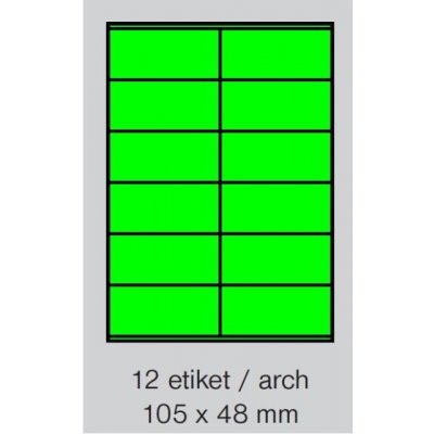 Rayfilm 105x48 mm 300 archů, matně zelená, R0120.0913D – Hledejceny.cz