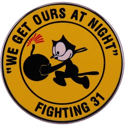 EA smaltovaný odznak VFA-31 Fighting 31 We Get Ours At Night 25mm – Hledejceny.cz