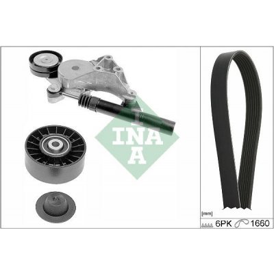 Sada žebrovaných klínových řemenů Schaeffler INA 529 0471 10 – Hledejceny.cz