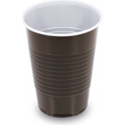 WIMEX Kelímek hnědý 0,18 l PP průměr 70 mm – Sleviste.cz