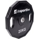 inSPORTline Ruberton Pogumovaný olympijský kotouč 20 kg 50mm – Hledejceny.cz