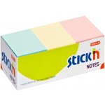 Notes 12 x 100 listů 38 x 51 mm pastelové barvy – Zboží Dáma