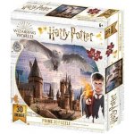 PRIME 3D Harry Potter: Bradavice a Hedvika 3D 500 dílků – Zboží Dáma
