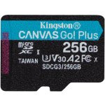 Kingsto Canvas Go! Plus 256 GB UHS-I U3 SDCG3/256GBSP – Zboží Živě