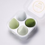 Iskay Houbičky na make-up sada zelená 4 ks – Sleviste.cz