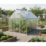 Lanit Plast Sarana 6x8 PC 4 mm stříbrný LG4275 – Zboží Dáma