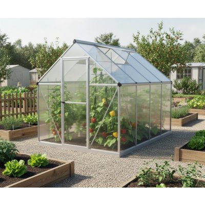 Lanit Plast Sarana 6x8 PC 4 mm stříbrný LG4275 – Zboží Dáma