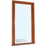 KNIPPING Plastové balkonové dveře - 70 AD zlatý dub/bílá jednostranně pravé 90 x 200 cm – Zboží Mobilmania