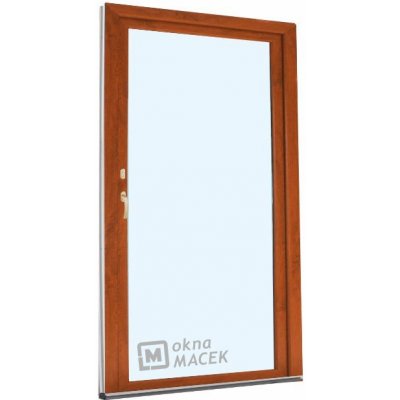 KNIPPING Plastové balkonové dveře - 70 AD zlatý dub/bílá jednostranně pravé 90 x 200 cm – Zboží Mobilmania