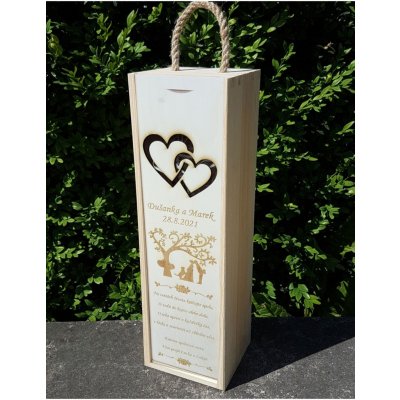 LYMFY | Svatební obal-svatební strom | přírodní dřevo – Zboží Dáma
