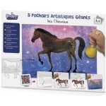 Kreslící šablony koně, kočky – Zboží Dáma