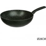 Kovaný hliníkový wok 28 cm černý – Hledejceny.cz
