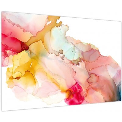 Obraz - Inkoustová abstrakce, jednodílný 90x60 cm – Hledejceny.cz