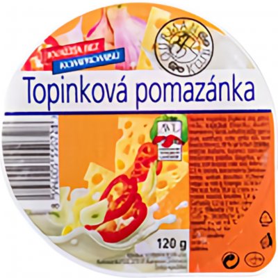 Gurmán Klub Topinková pomazánka 120 g – Zboží Mobilmania