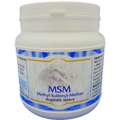 MSM Methyl-Sulfonyl-Methan Bio-Detox Kloubní výživa 400 g – Hledejceny.cz