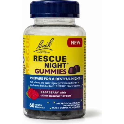 Bachovy esence Rescue Gummies Night 60 ks – Hledejceny.cz