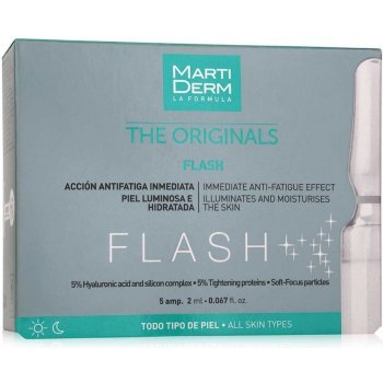 Martiderm Flash ampule pro bleskové oživení pleti 5 x 2 ml