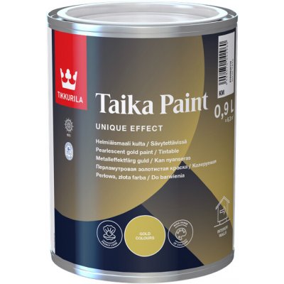 Tikkurila Taika Pearl Paint KM 0,9L zlatá – Hledejceny.cz