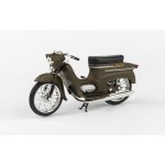 Abrex Jawa 50 Pionýr typ 20 Vojenská motorka časopis s modelem 1967 Zelená 1:18 – Zboží Dáma
