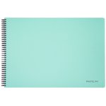 Skicák A4, 40 listů 190g Pastelini zelená – Zboží Dáma