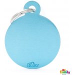 My Family Známka Basic Allu kroužek velký světle modrá – Zboží Mobilmania