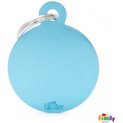 My Family Známka Basic Allu kroužek velký světle modrá – Zboží Mobilmania