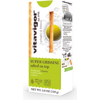 Vitavigor Supergrissini solené na povrchu 110 g – Hledejceny.cz