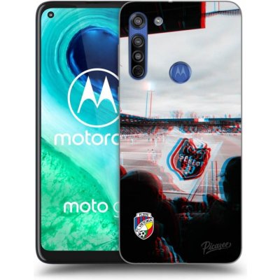 Picasee silikonové Motorola Moto G8 - FC Viktoria Plzeň B čiré