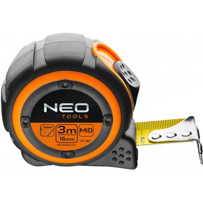 NEO TOOLS Metr svinovací 3m/16mm 67-183 – Zboží Mobilmania