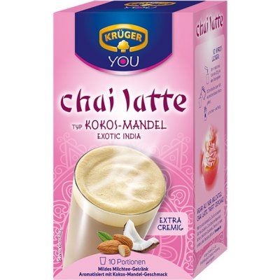 Kruger Krüger Chai Latte E x otic India Kokos Mandle 10 x 25 g – Zbozi.Blesk.cz