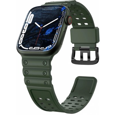 1Mcz Waves silikonový řemínek pro Apple Watch 38mm / 40mm / 41mm 41629 – Zboží Mobilmania