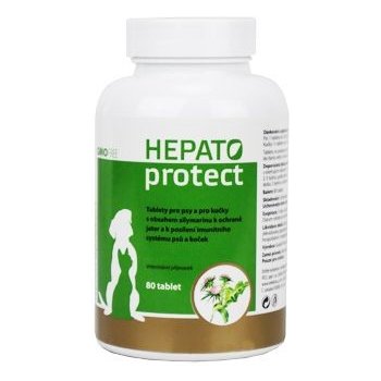 Hepato Protect tablety pro psy a kočky 80 tbl