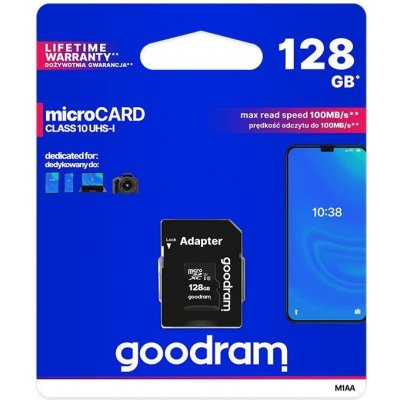 Goodram Micro Secure Digital Card 128GB micro SDXC M1AA-1280R12 – Zboží Živě
