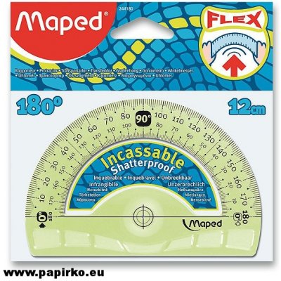 Úhloměr Maped Flex 180° ohebný nelámavý – Zboží Mobilmania