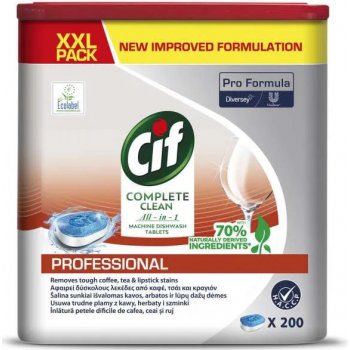 Cif Pro Formula All in 1 Tablety do myčky nádobí 200 ks