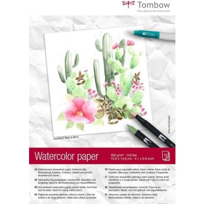 Tombow Tombow Akvarelový blok A6 – Hledejceny.cz