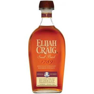 Eliah Craig Elijah Craig Small Batch Ryder Cup Commemorative Bottle 47% 0,7 l (karton) – Hledejceny.cz
