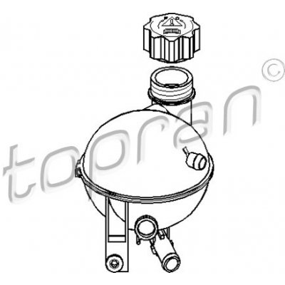 Vyrovnávací a expanzní nádoba chladící kapaliny CITROEN C4, PEUGEOT 307, 307  CC, 307 SW od 369 Kč - Heureka.cz