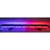 Exteriérové osvětlení Stualarm LED rampa 1341mm, modro-červená, 12-24V, ECE R65