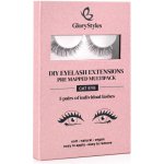 GloryStyles Sada 5 párů segmentových řas - CAT EYE – Zbozi.Blesk.cz