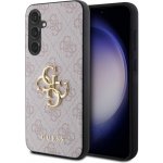 Guess PU 4G Metal Logo Zadní Samsung Galaxy S23 FE růžové – Hledejceny.cz